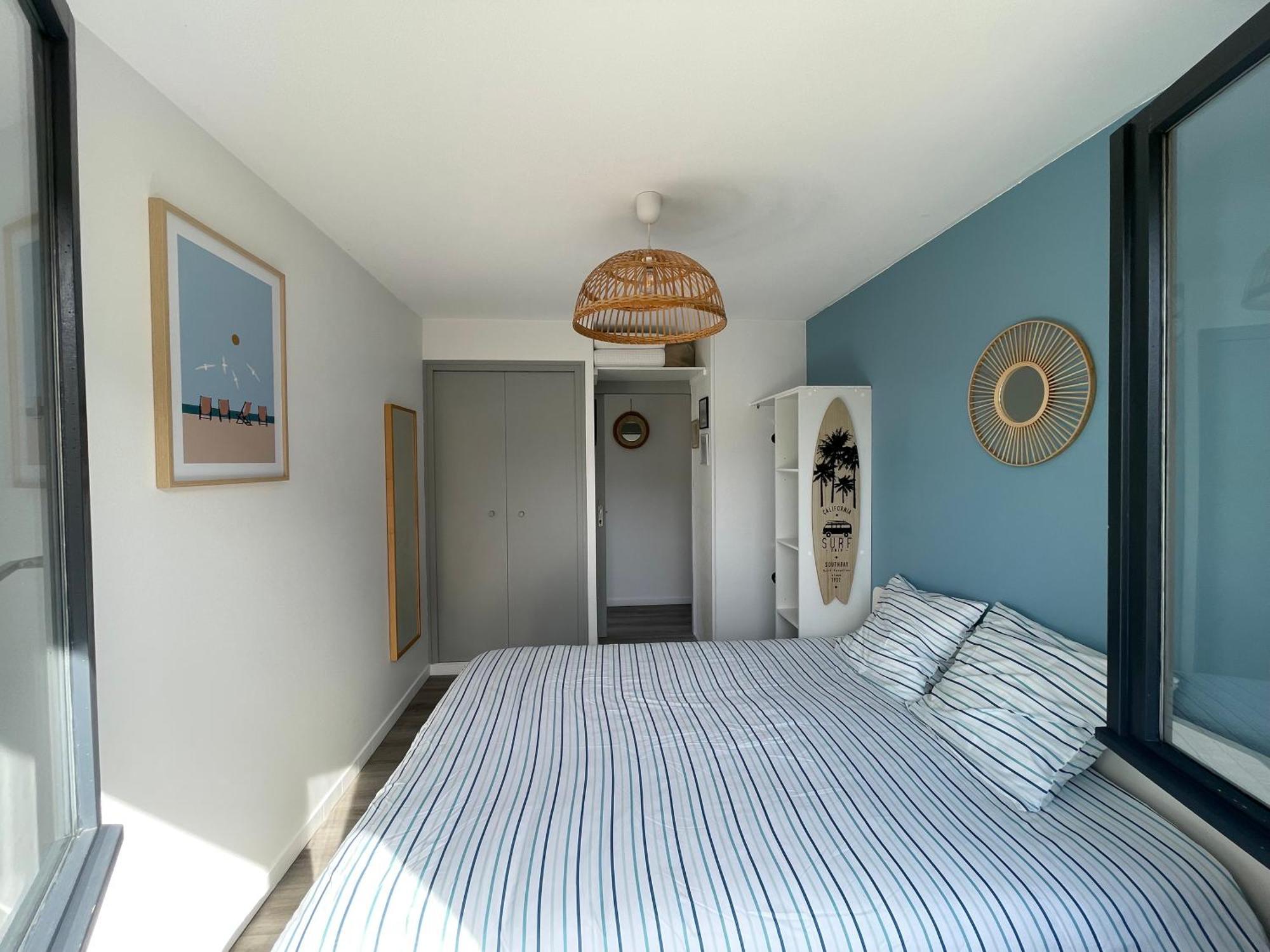 Appartement Avec Chambre, Terrasse Et Jardinet Proche Plage, Foret Pins, Piste Cyclable, Lac Мимизан-Плаж Экстерьер фото